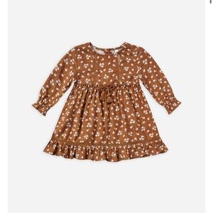 Rylee and cru ditsy Isabella dress in cinnamon